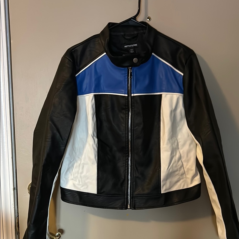 Multicolor Leather Jacket